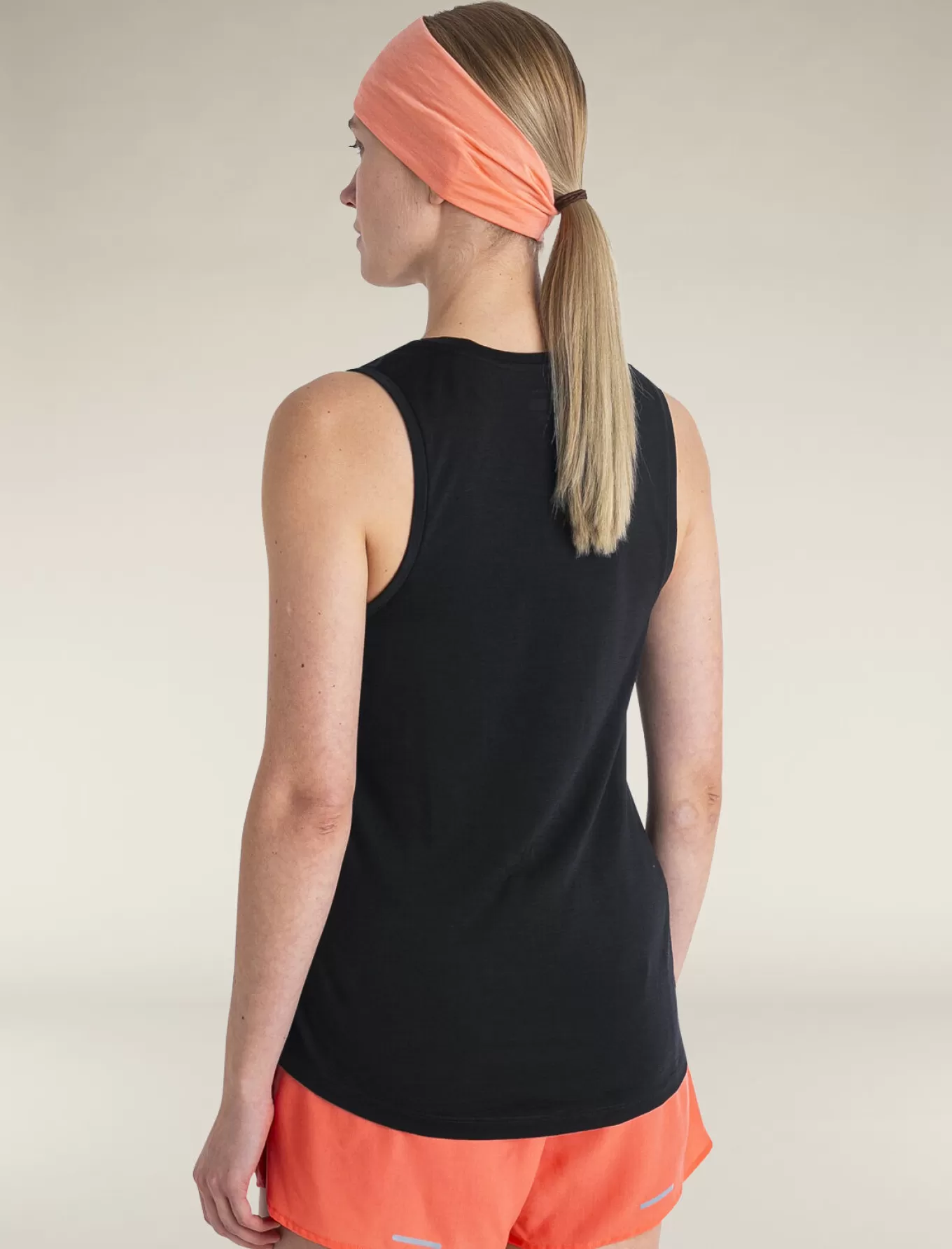 New Icebreaker 125 Cool-Lite™ Merino Blend Sphere Tanktop Damen Black