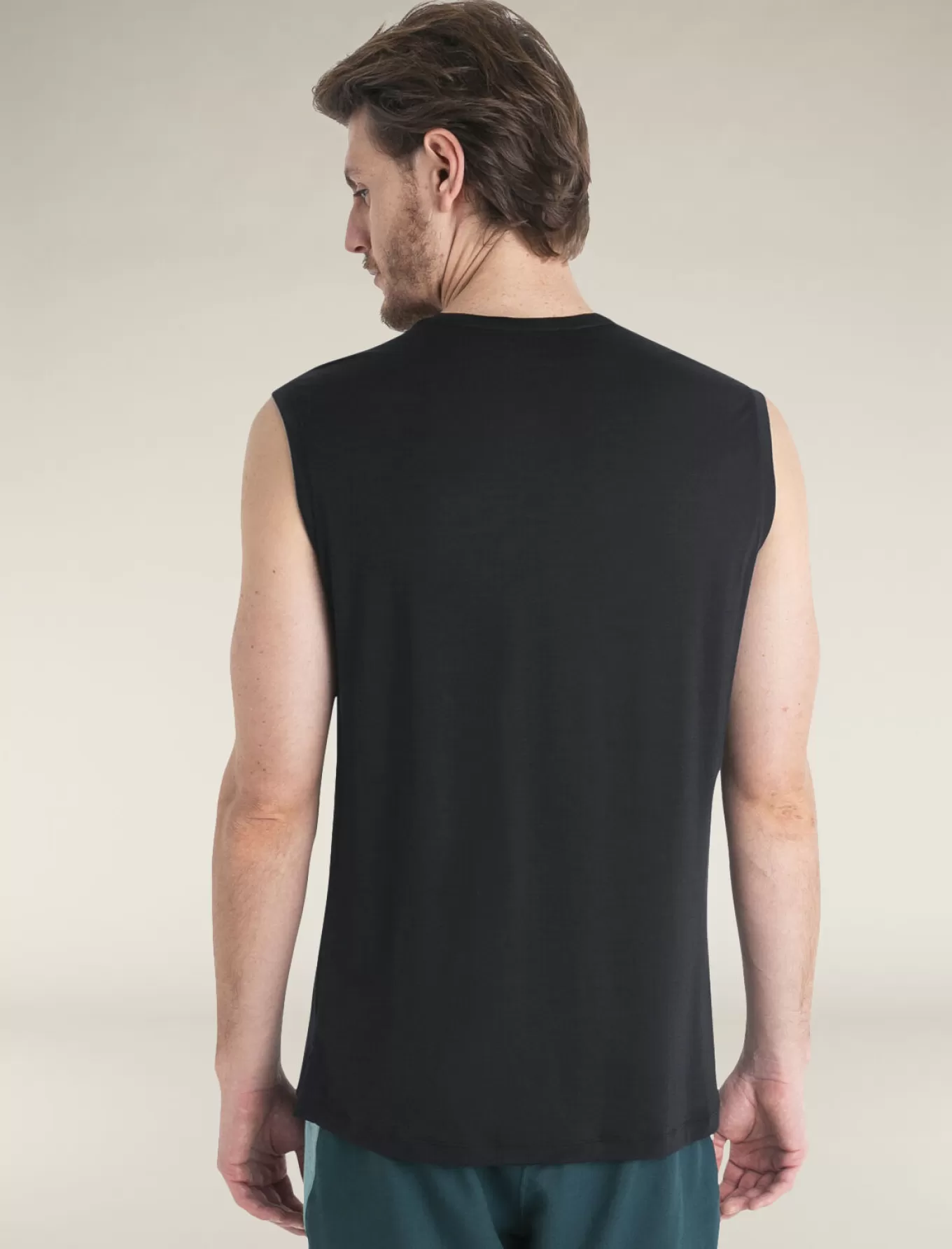 Clearance Icebreaker 125 Cool-Lite™ Merino Blend Sphere Tanktop Herren Black
