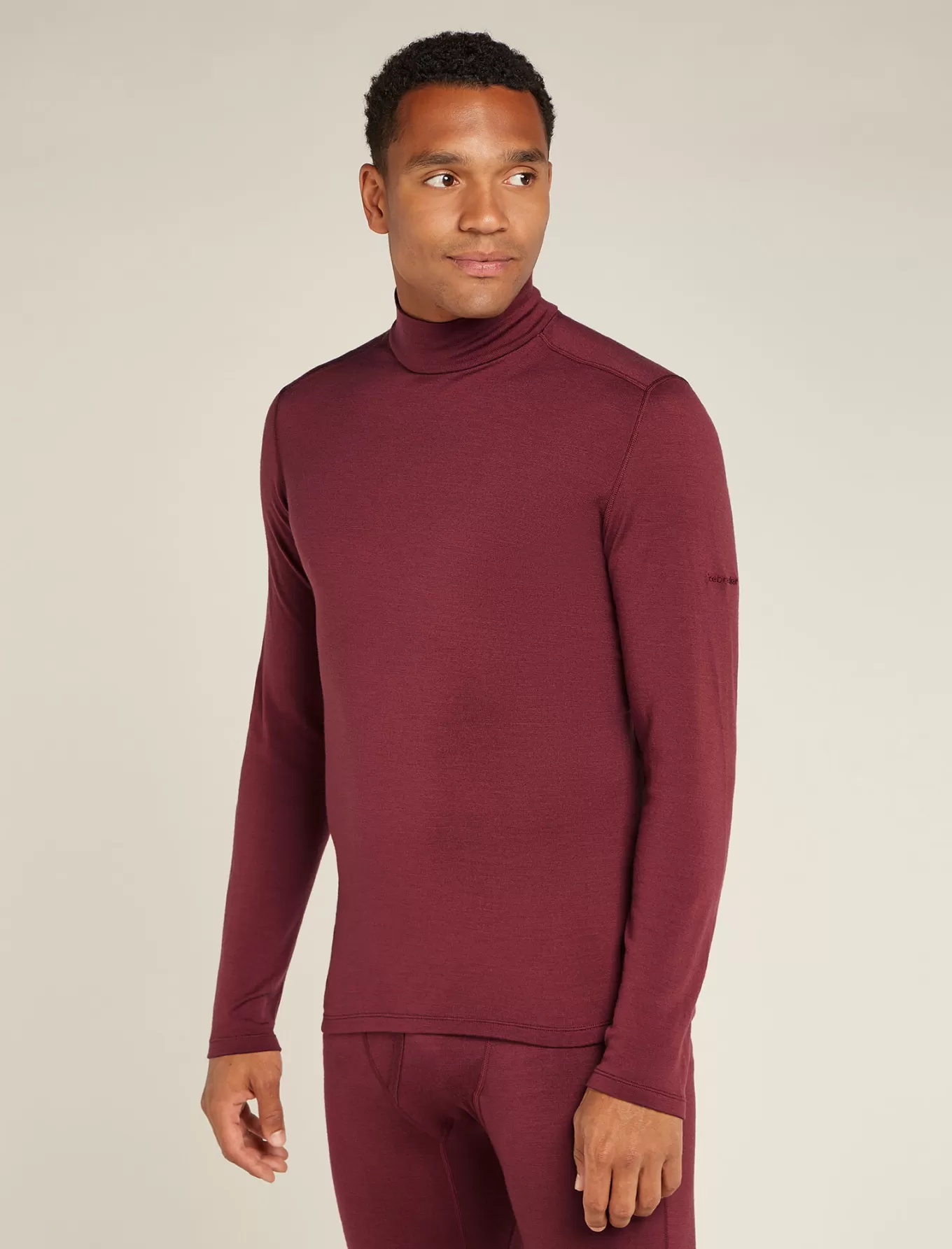 Online Icebreaker 260 Tech Merino Rollkragenpullover Herren Port