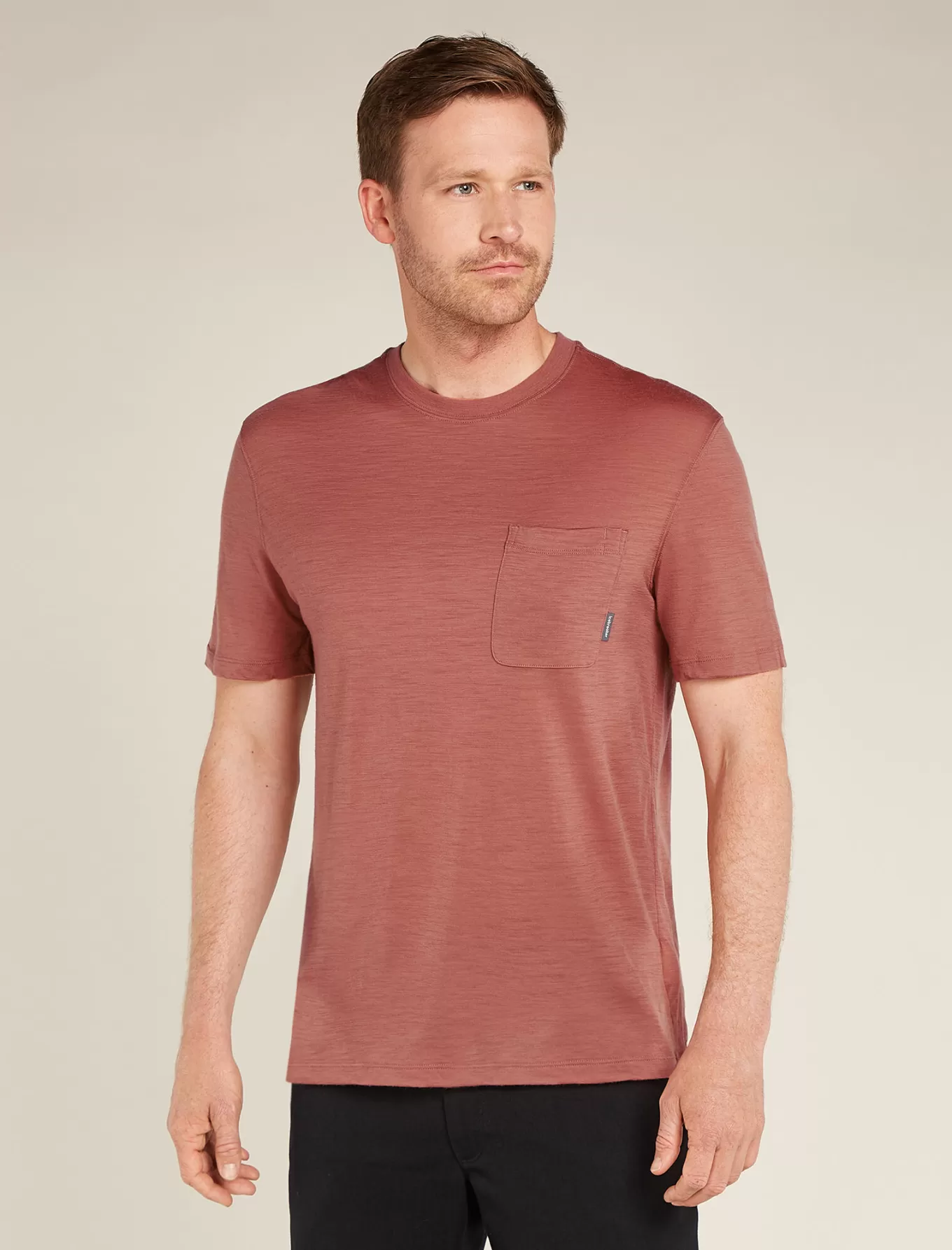 Cheap Icebreaker Merino 150 Tech Lite Relaxed Pocket T-Shirt Herren CedarWood