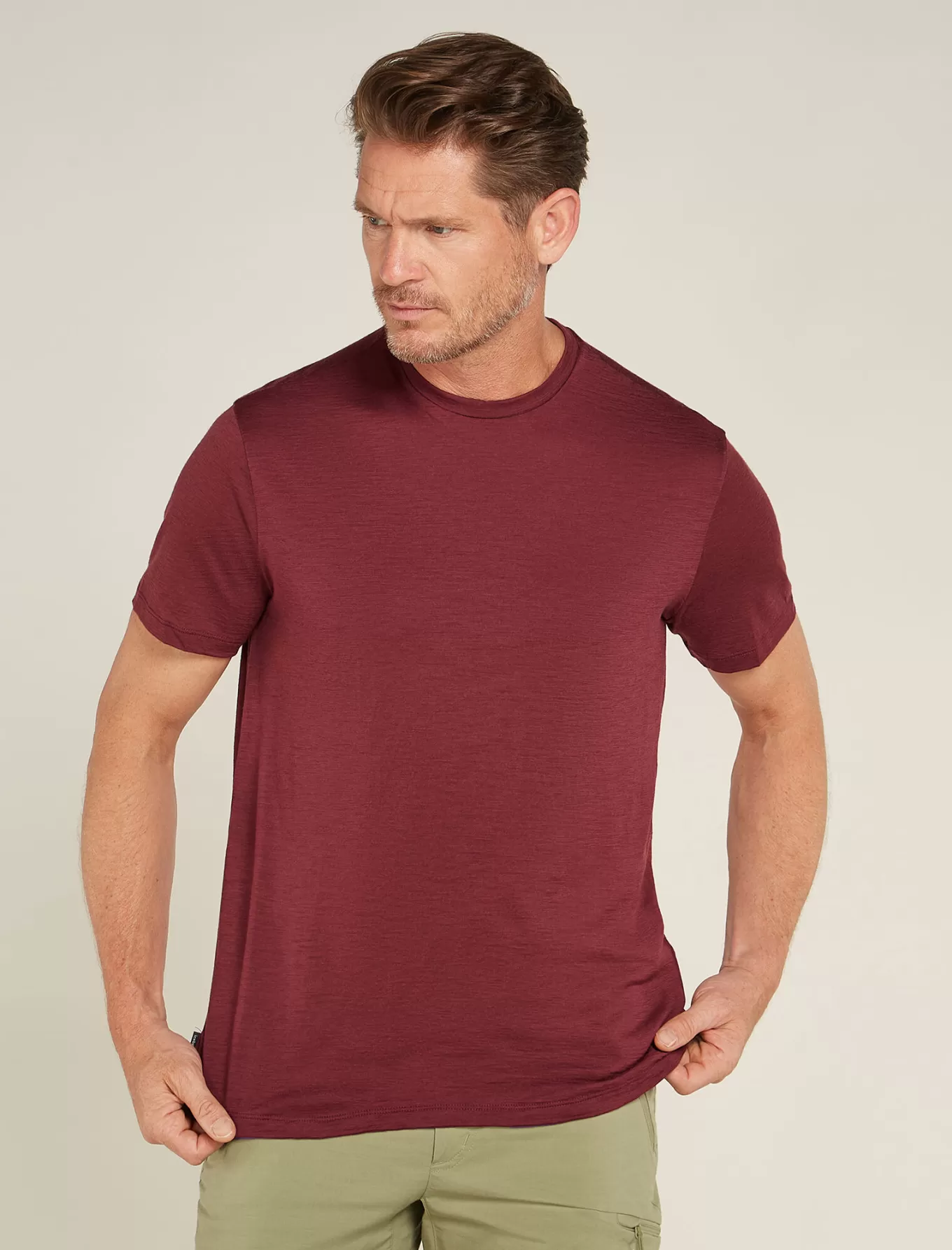 Discount Icebreaker Merino 150 Tech Lite T-Shirt Herren Port