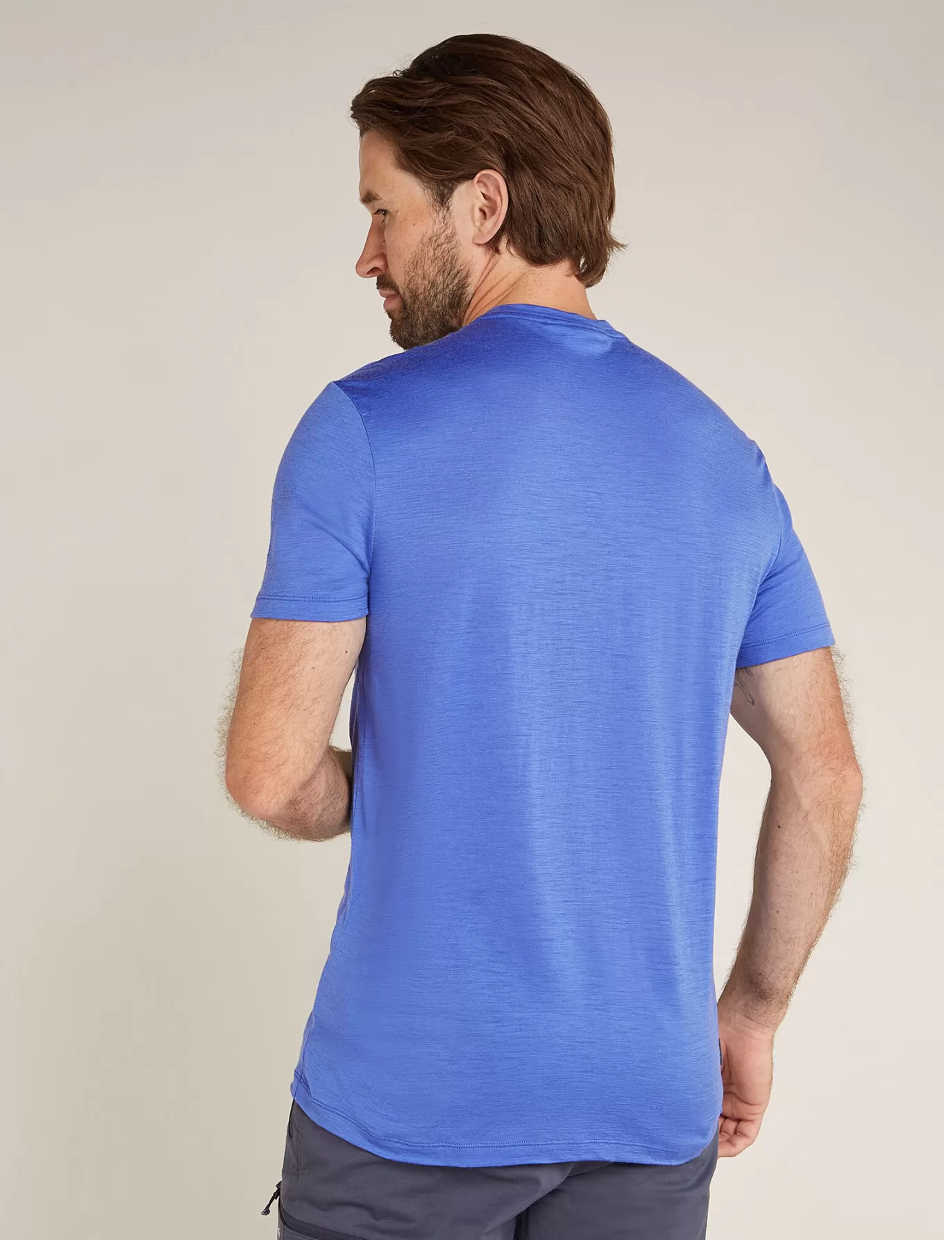 Outlet Icebreaker Merino 150 Tech Lite T-Shirt IB Grown Naturally Herren Brilliant
