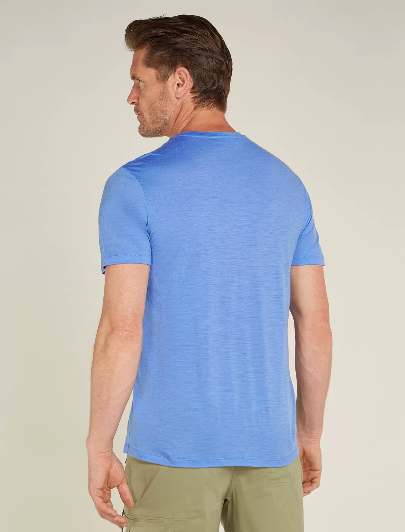 Store Icebreaker Merino 150 Tech Lite T-Shirt Natural Ski Tour Herren Baja