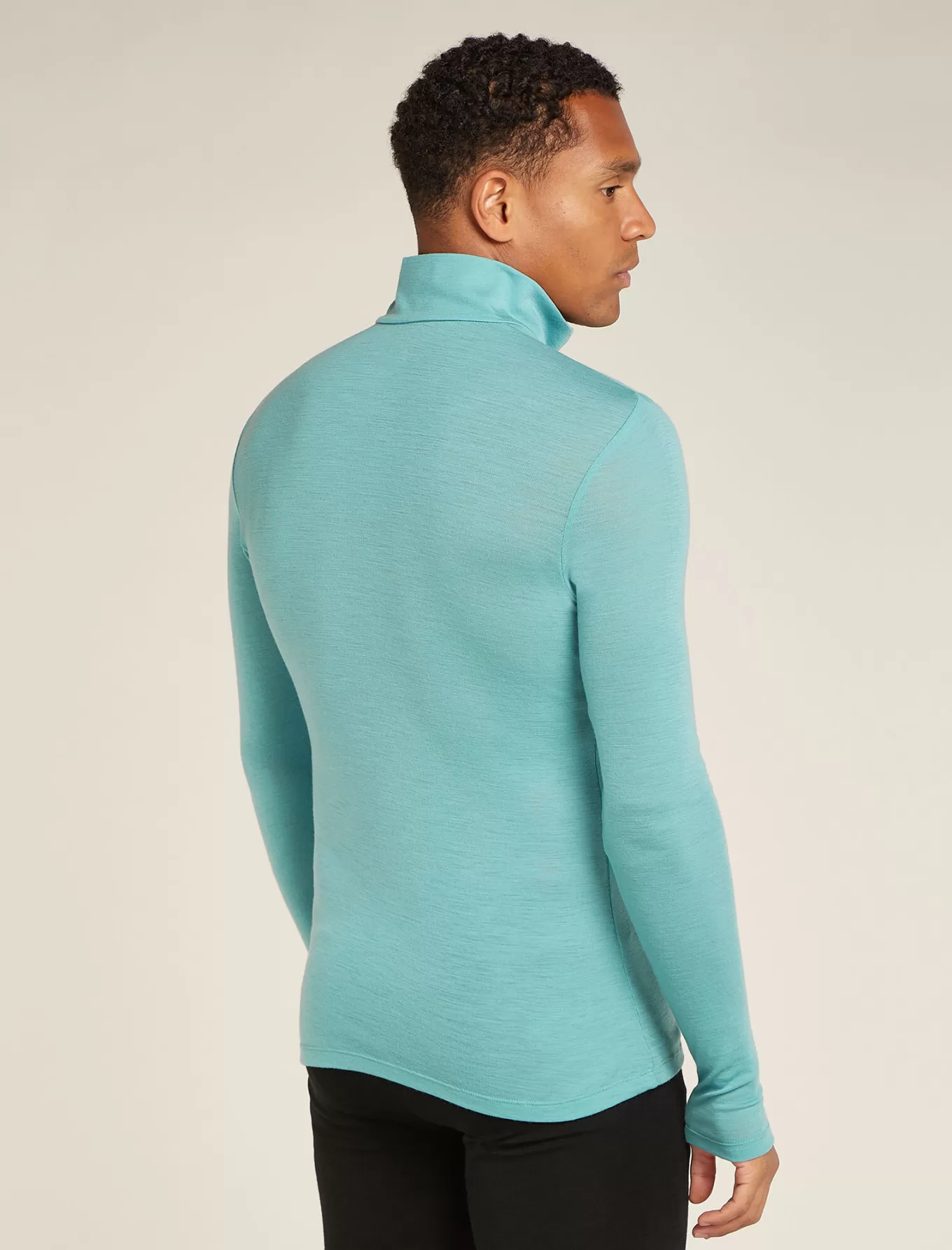 Discount Icebreaker Merino 175 Everyday Half-Zip-Thermo-Langarmshirt Herren CloudRay