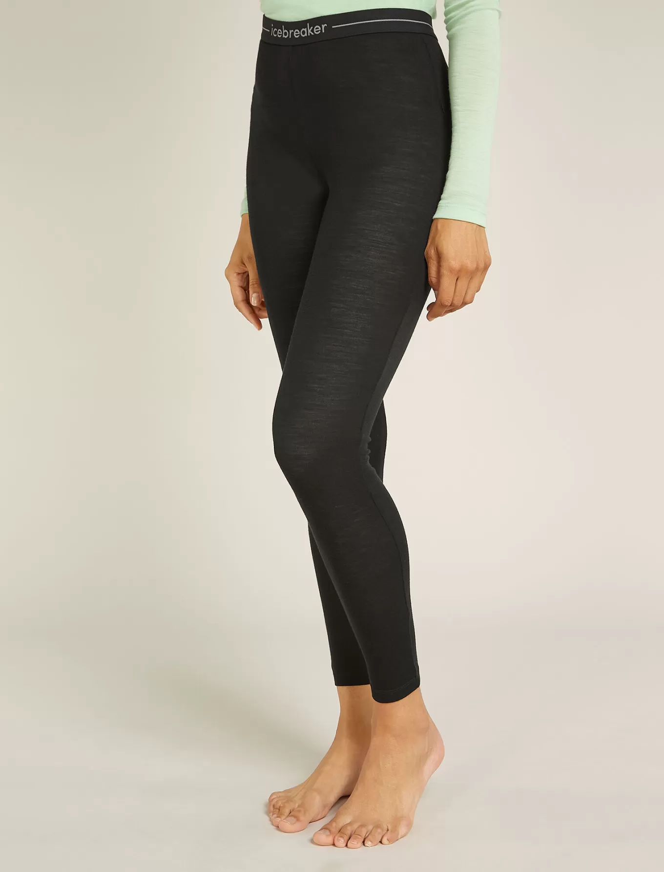 Cheap Icebreaker Merino 175 Everyday Thermo-Leggings Damen Black