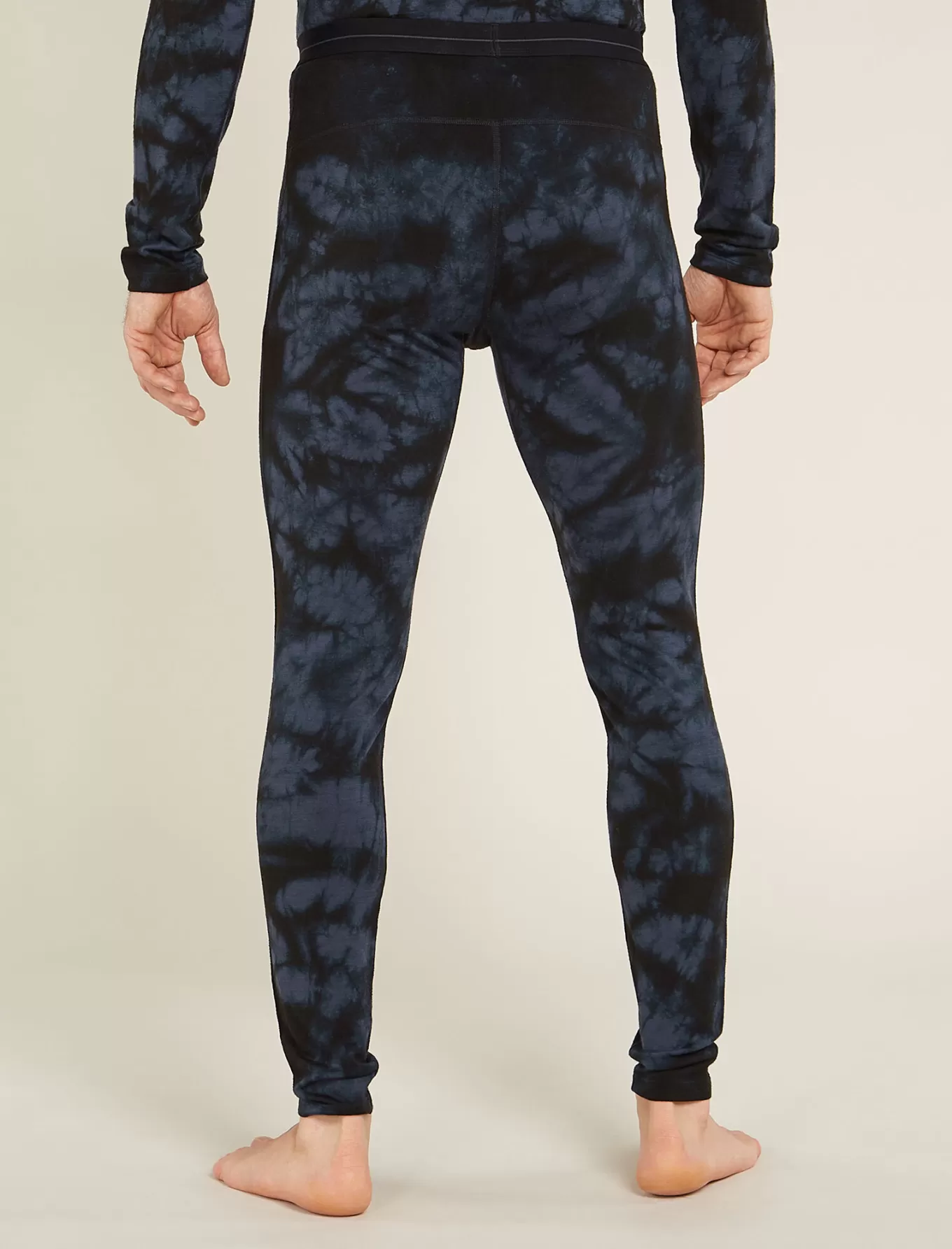 Flash Sale Icebreaker Merino 200 Oasis Thermo-Leggings Cloud Dye Herren Graphite/Black
