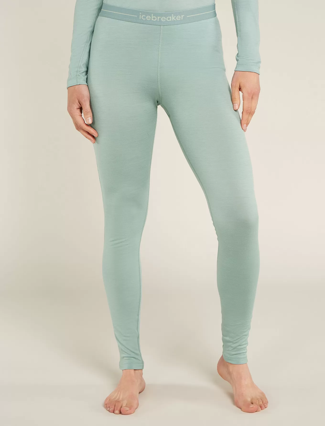 Best Icebreaker Merino 200 Oasis Thermo-Leggings Damen Moss