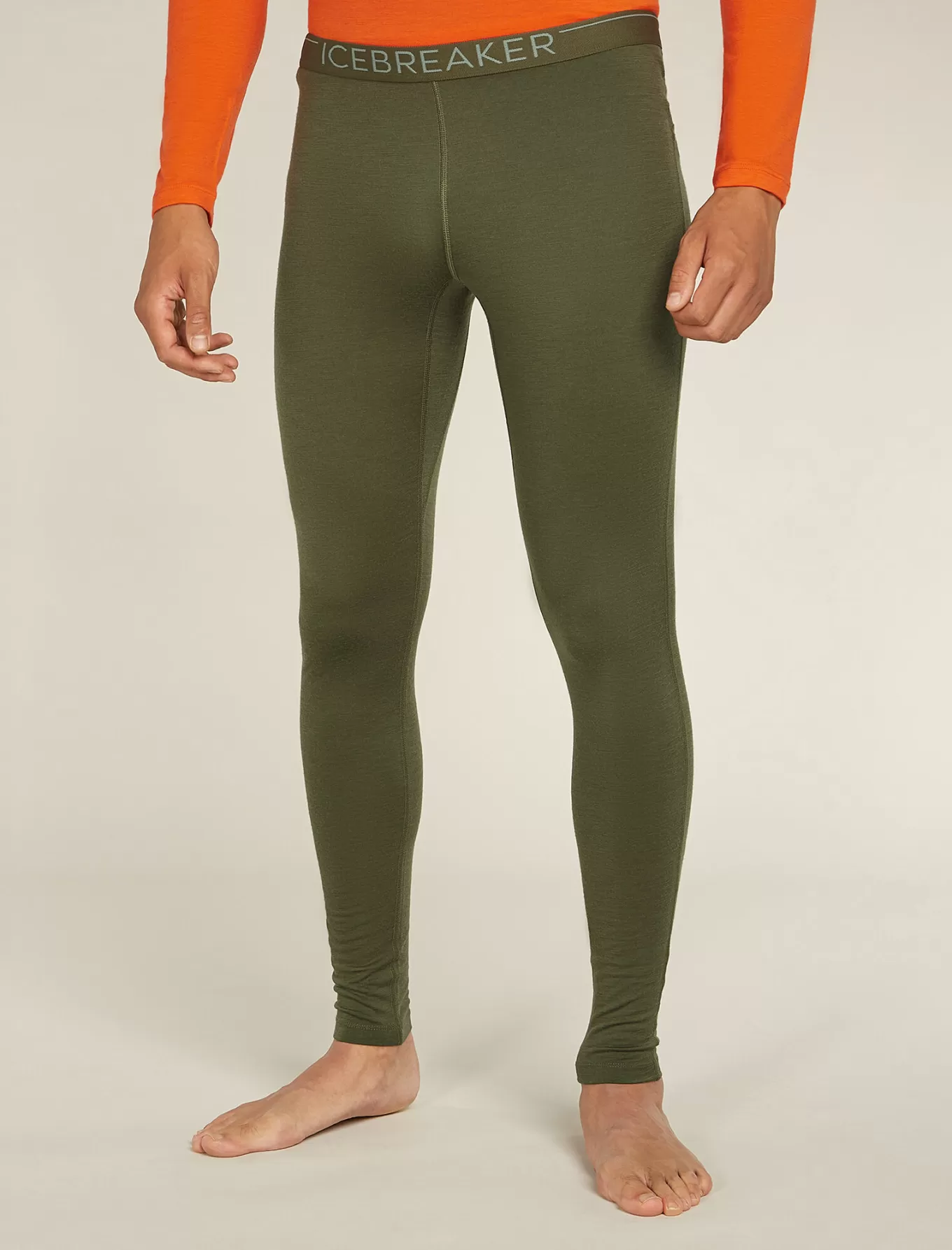 Online Icebreaker Merino 200 Oasis Thermo-Leggings Herren Loden