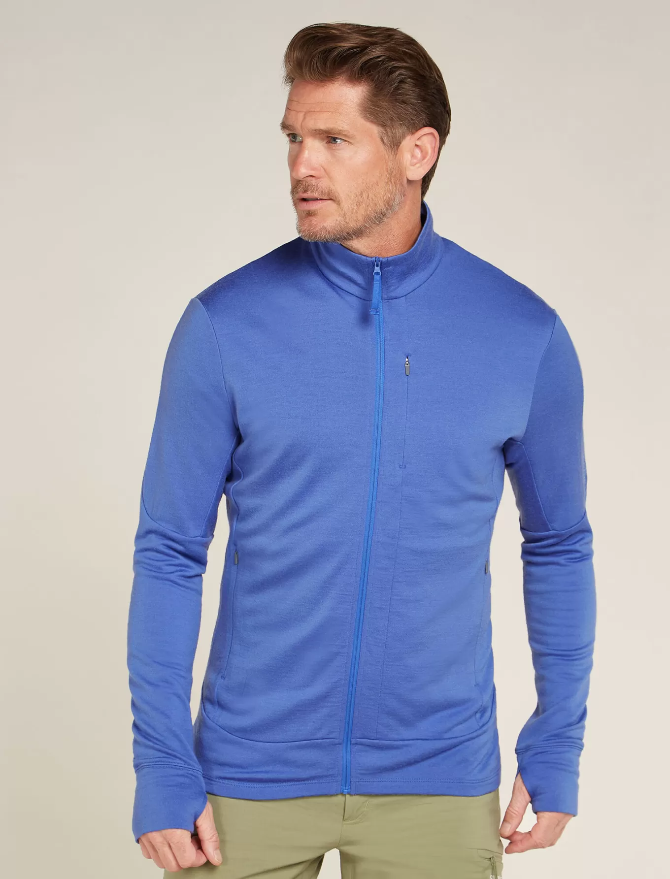 Store Icebreaker Merino 260 Quantum Zip-Jacke Herren Brillant