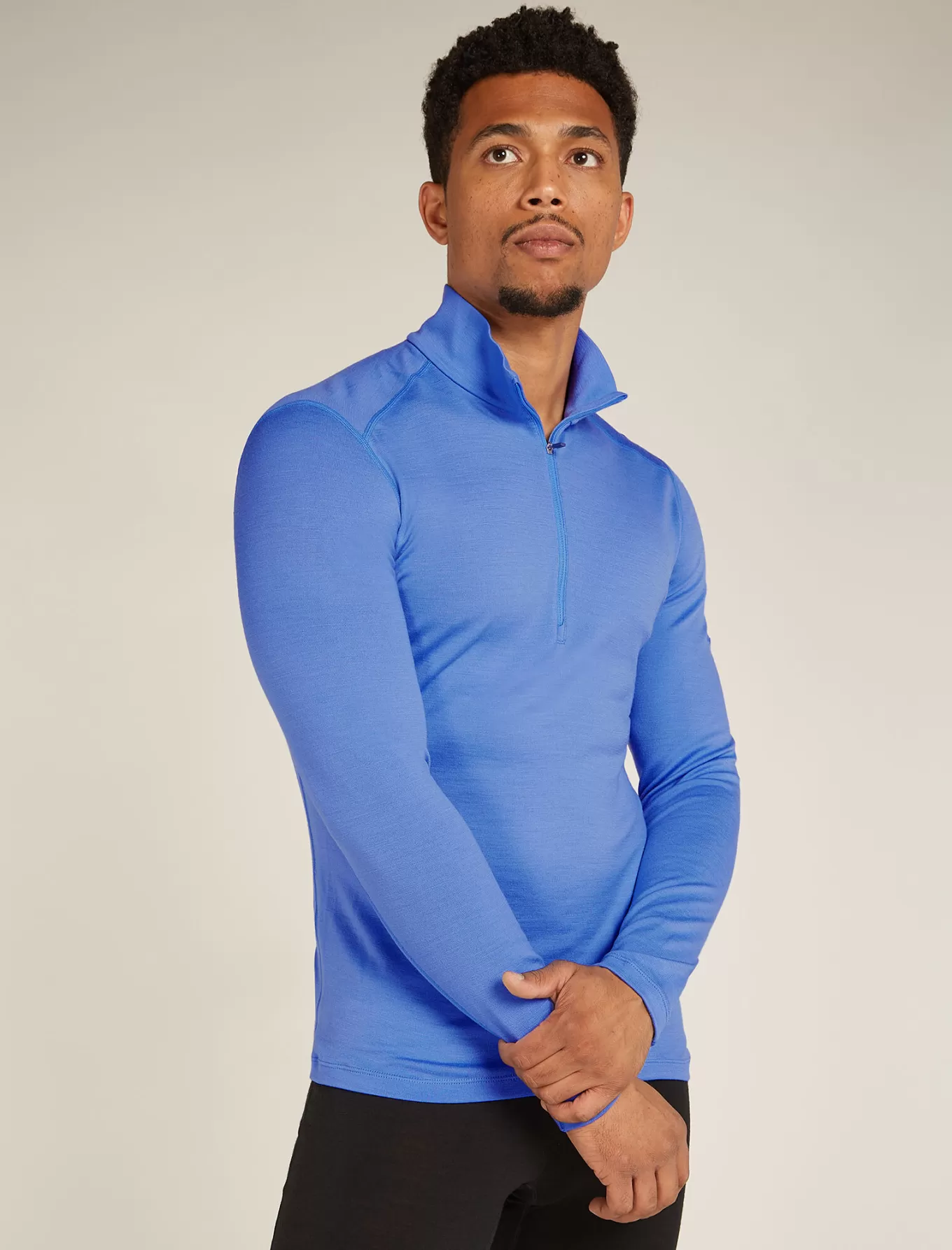 Online Icebreaker Merino 260 Tech Half-Zip-Thermo-Langarmshirt Herren Baja