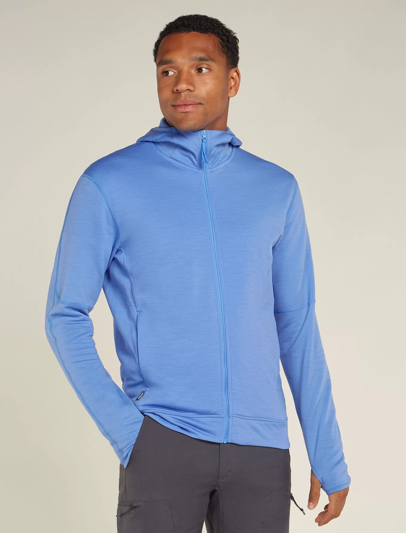 Sale Icebreaker Merino 360 Realfleece™ Elemental Zip-Hoodie Herren Baja