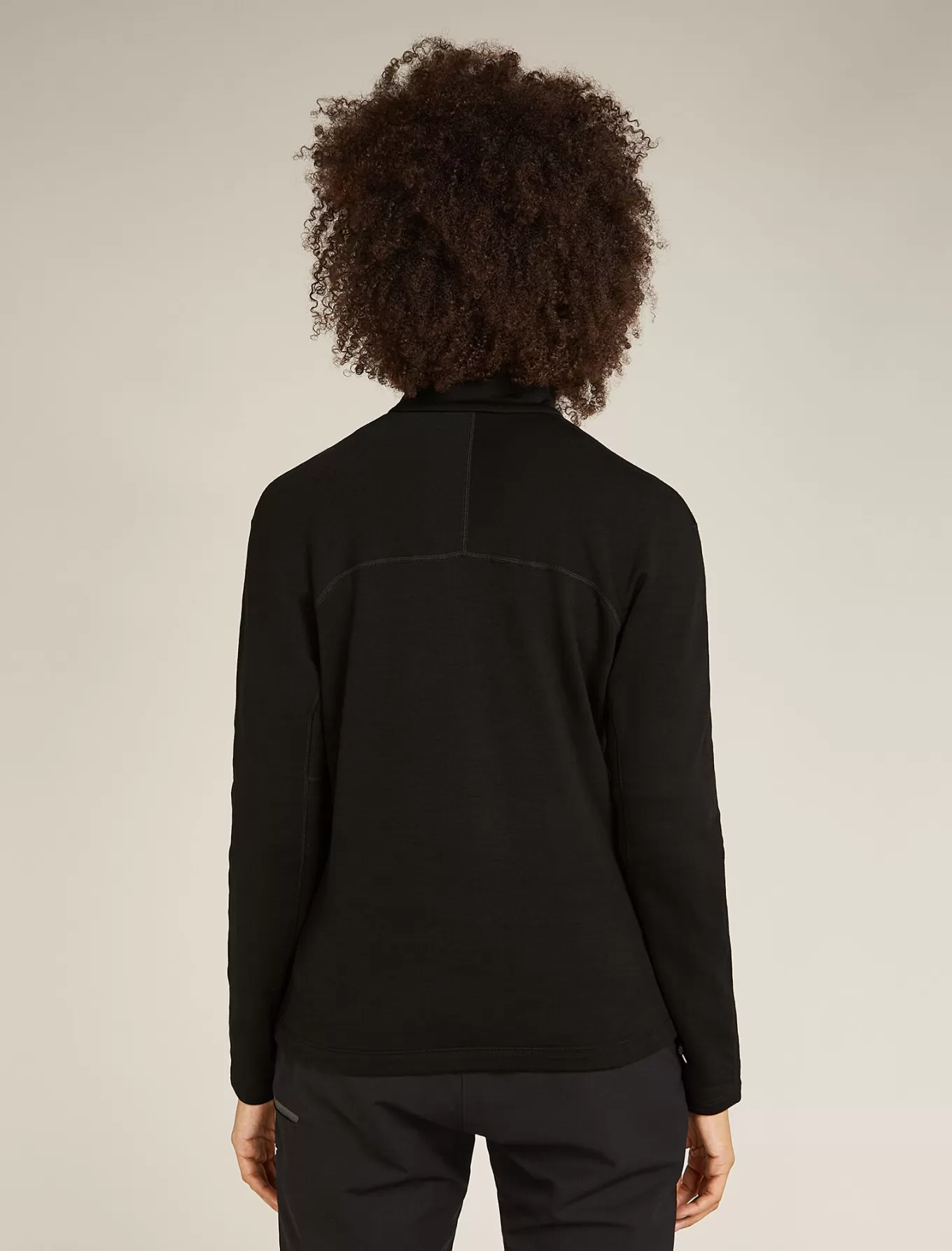 Best Icebreaker Merino 360 Realfleece™ Elemental Zip-Jacke  Damen Black