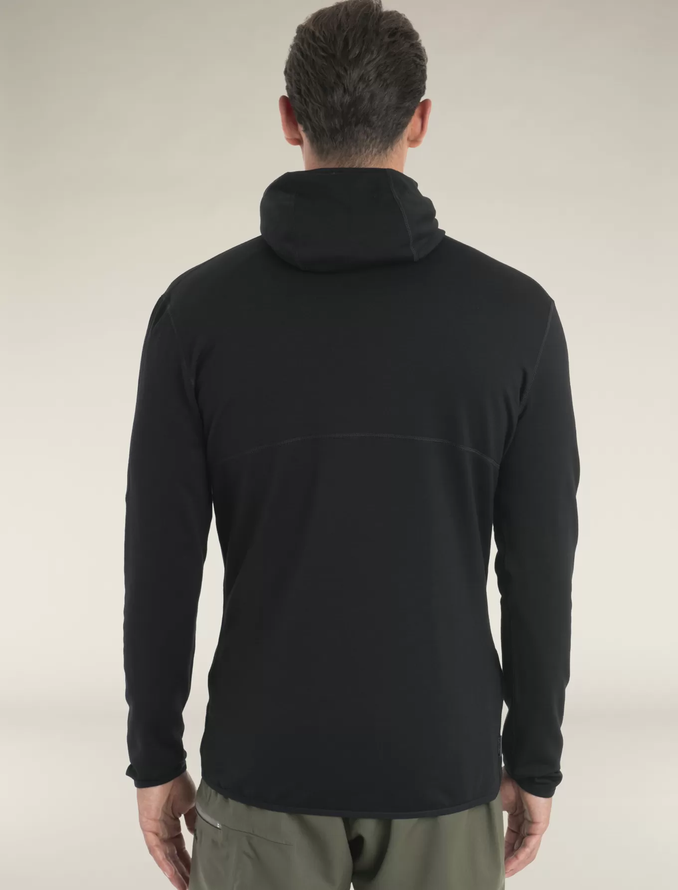 New Icebreaker Merino 560 RealFleece™ Elemental II Zip-Hoodie Herren Black