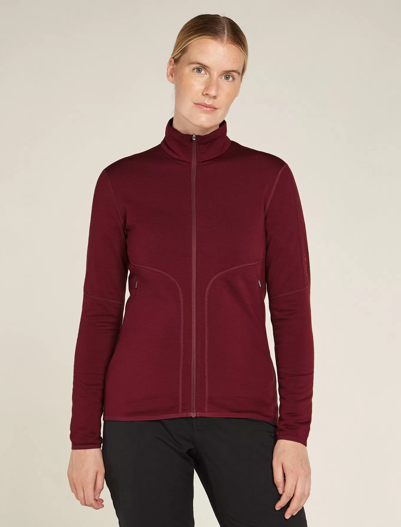 Best Sale Icebreaker Merino 560 Realfleece™ Elemental Zip-Jacke Damen Port