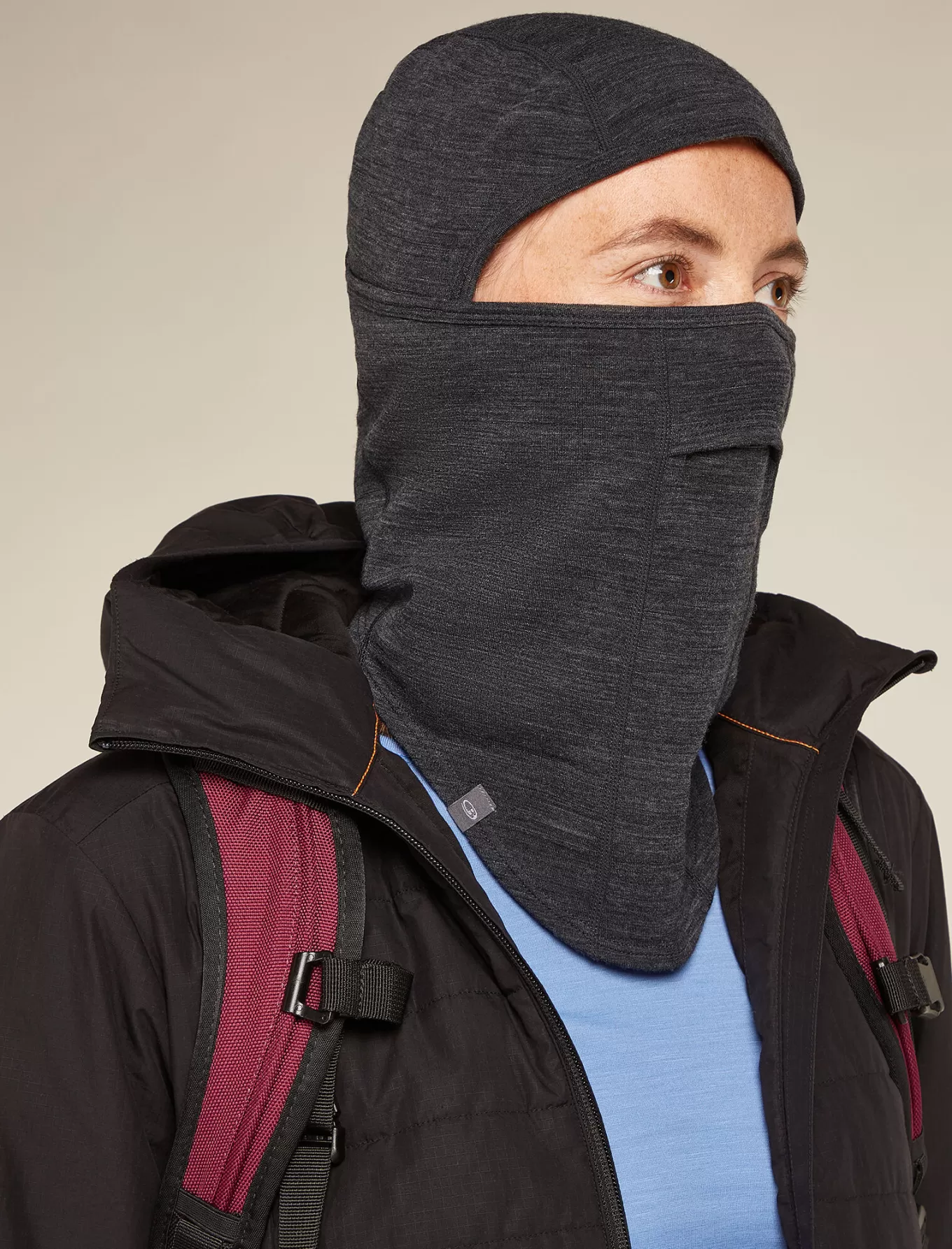 Discount Icebreaker Merino Apex Balaclava Unisex JetHeather