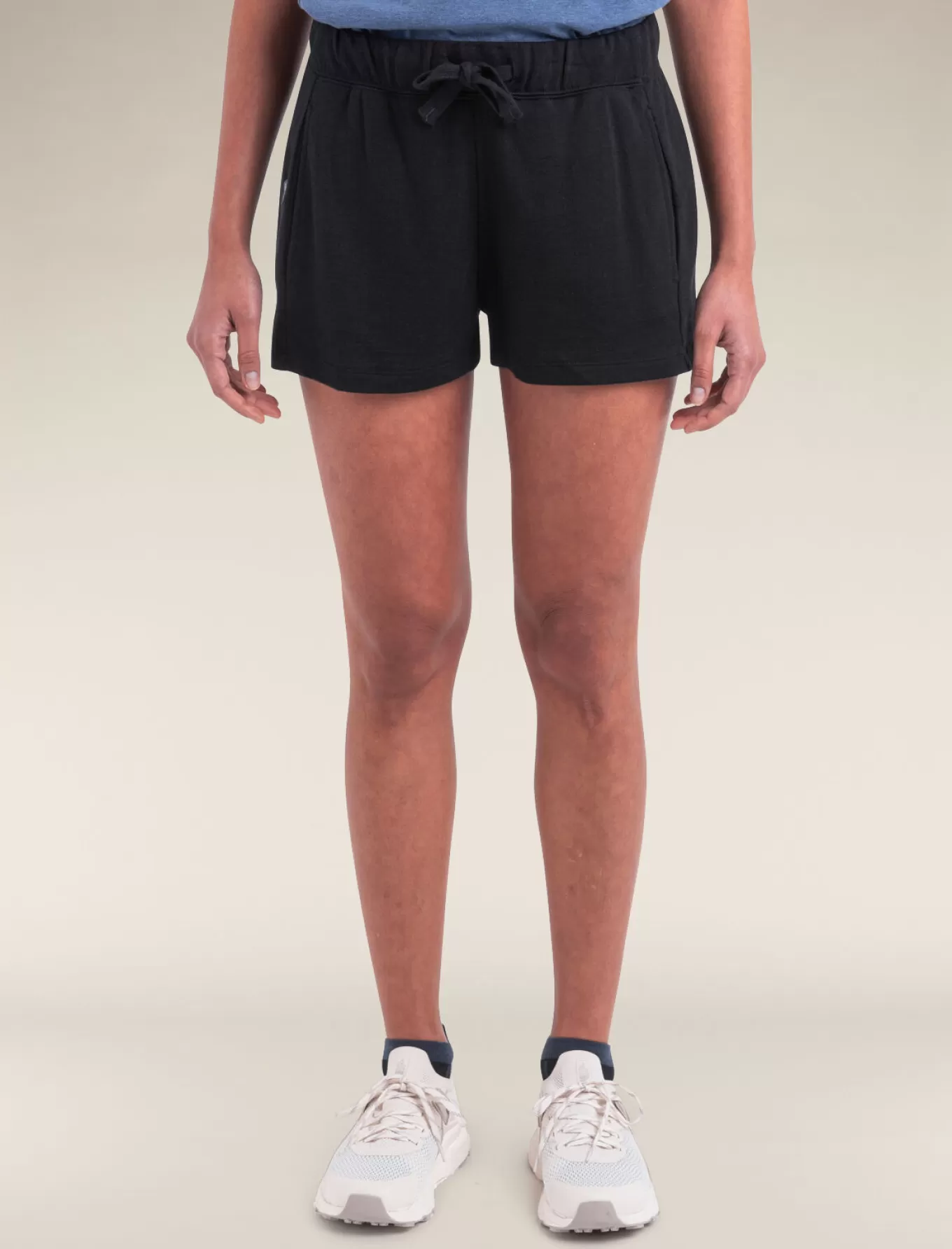 Fashion Icebreaker Merino Blend Crush II Shorts Damen Black