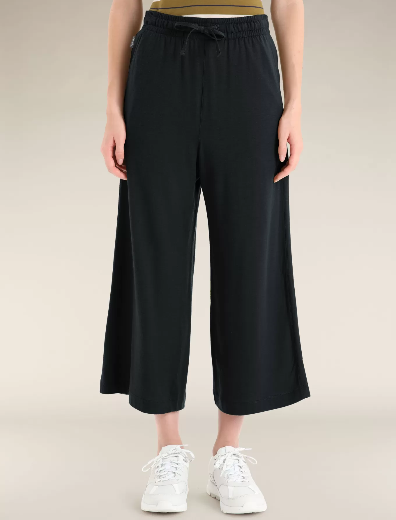 New Icebreaker Merino Granary Culottes Damen Black