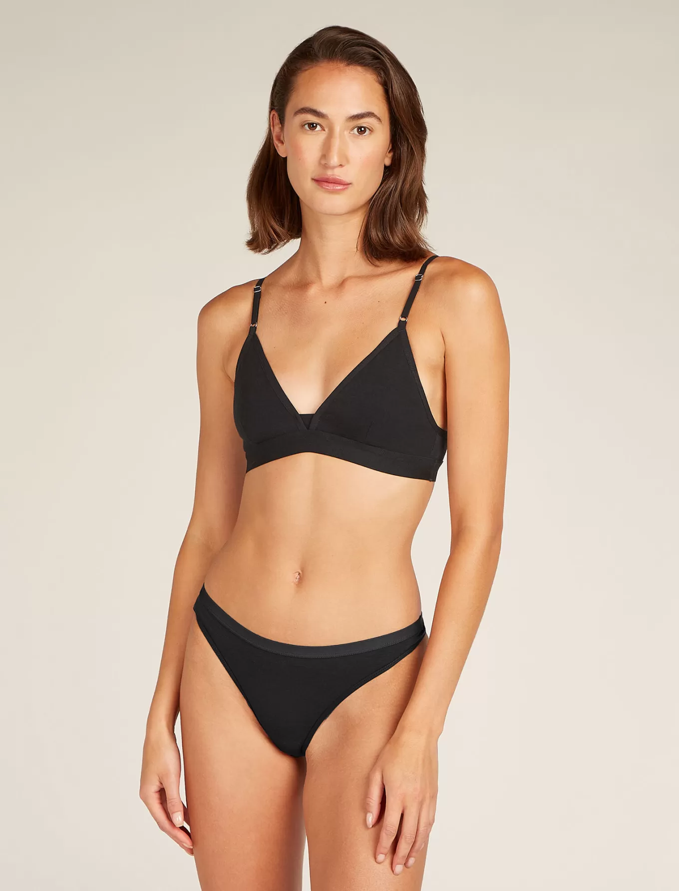 Sale Icebreaker Merino Siren BH Damen Black