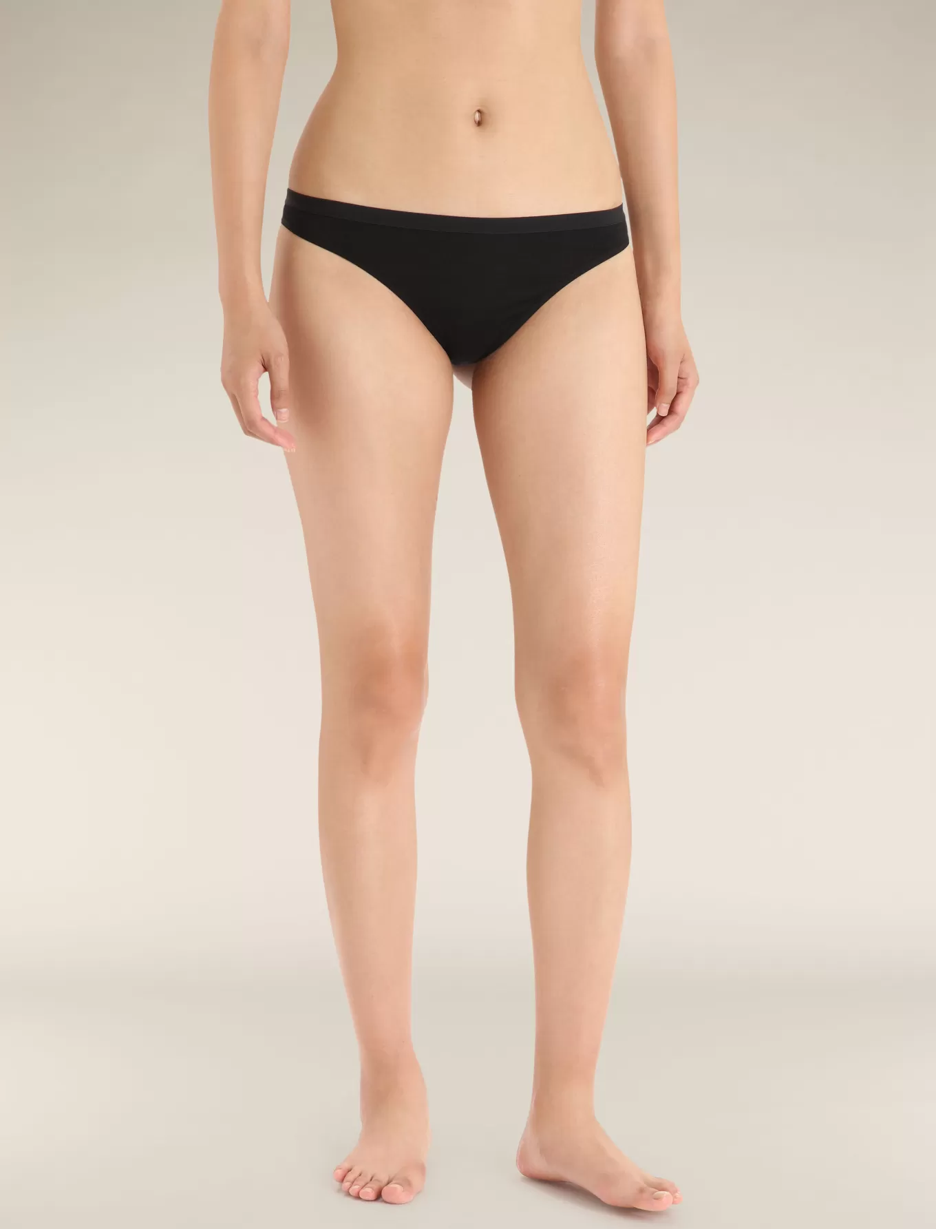 Online Icebreaker Merino Siren Thong Damen Black