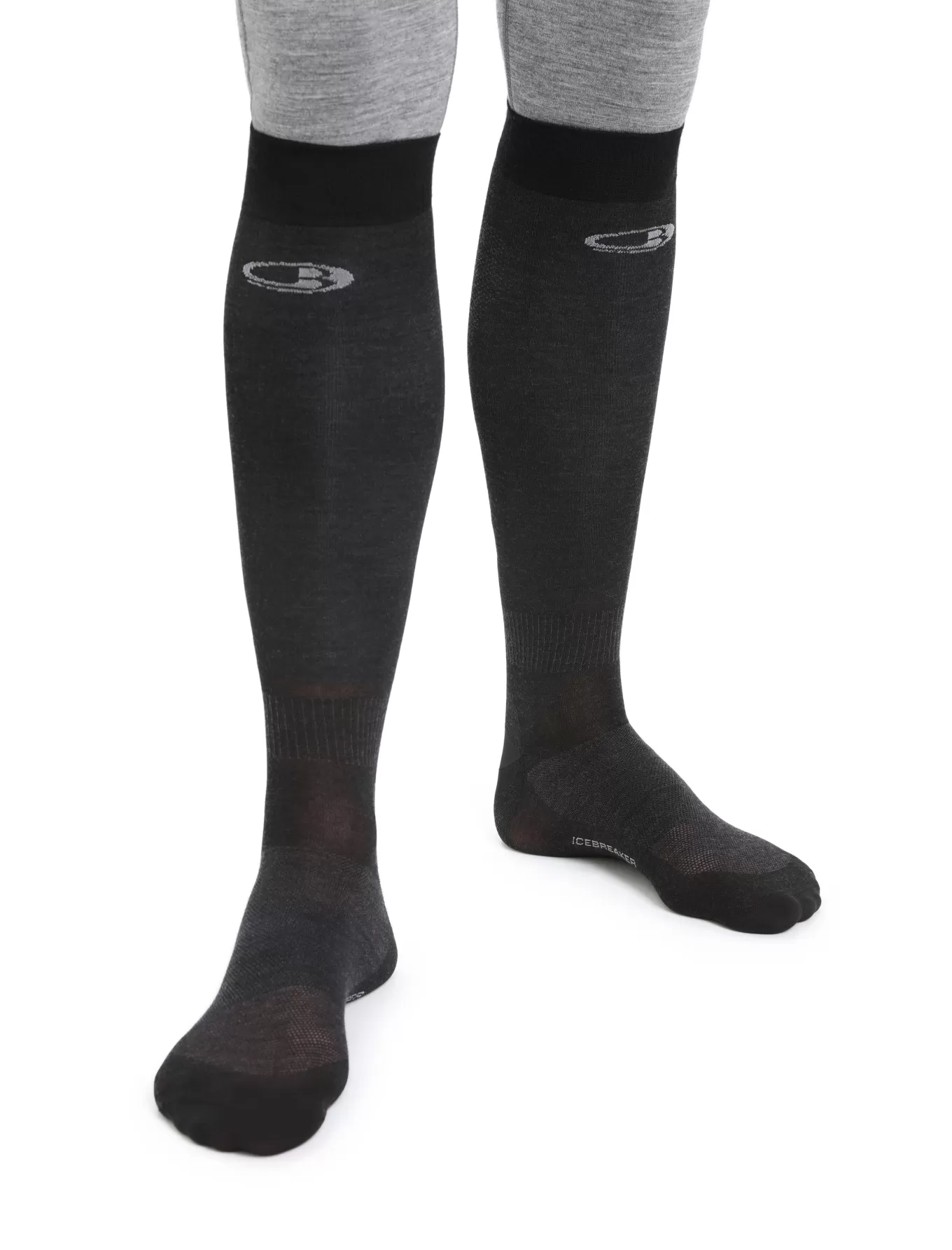 Shop Icebreaker Merino Snow Liner Kniestrümpfe Herren Black