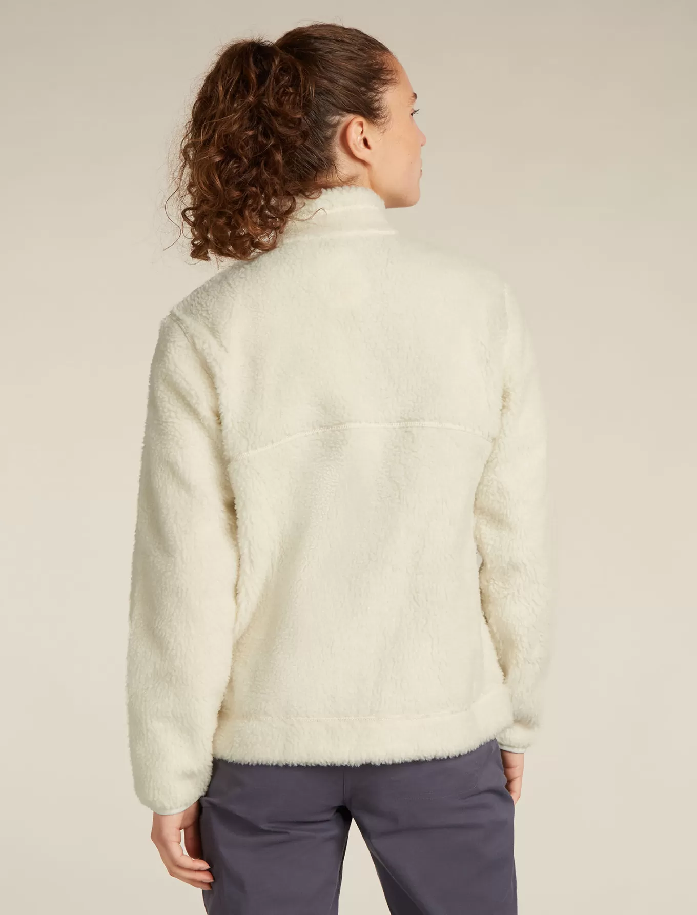 Sale Icebreaker Merinomix 960 RealFleece™ High Pile Zip-Jacke Damen Undyed