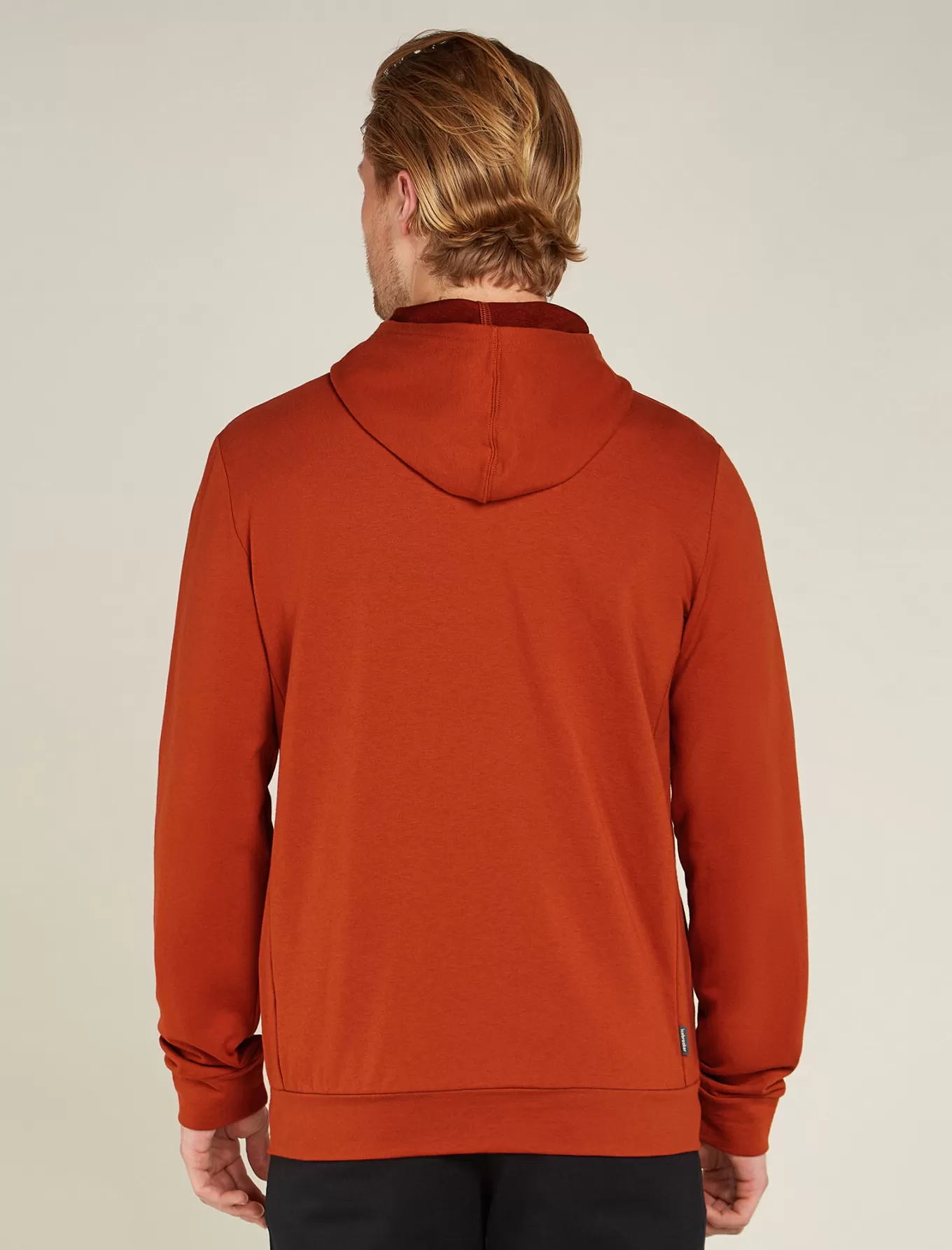 Clearance Icebreaker Merinomix Central Classic Zip-Hoodie Herren Molten