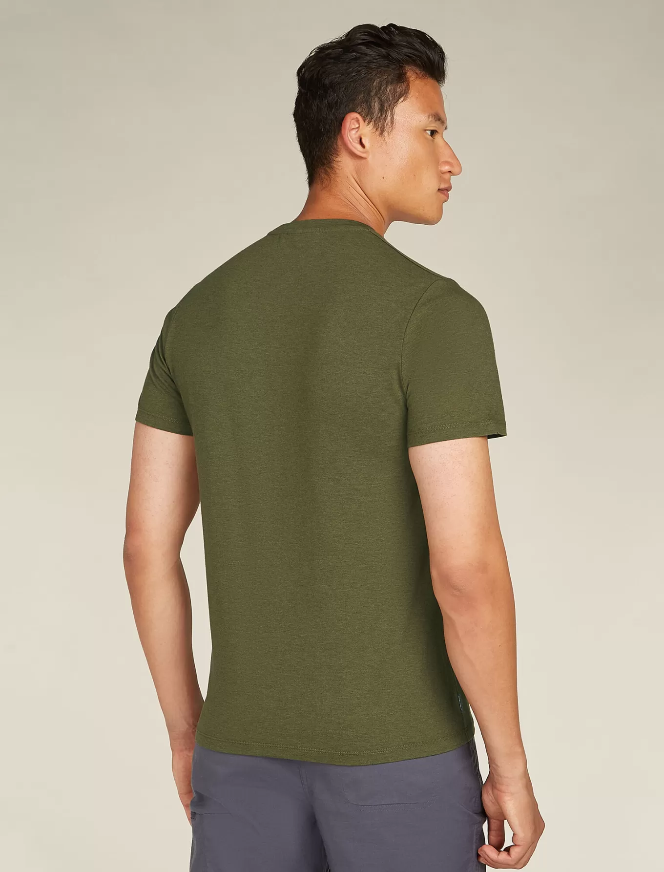 Store Icebreaker Merinomix Central T-Shirt Herren Loden