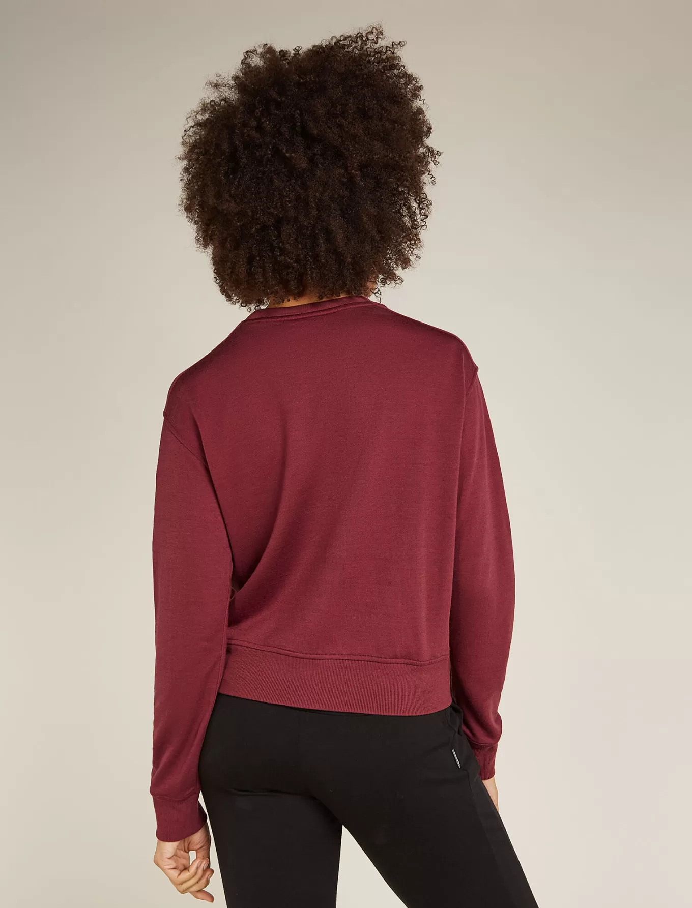 Best Icebreaker Merinomix Crush II Sweatshirt Damen Port