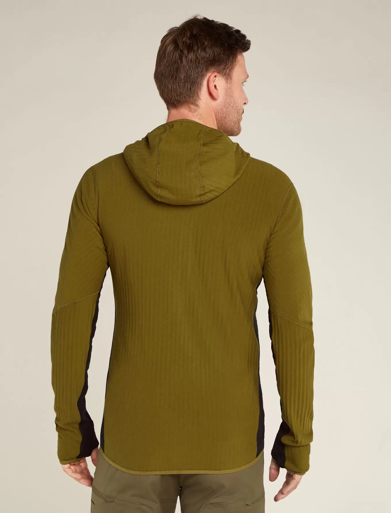 Fashion Icebreaker Merinomix Descender Zip-Hoodie Herren Algae
