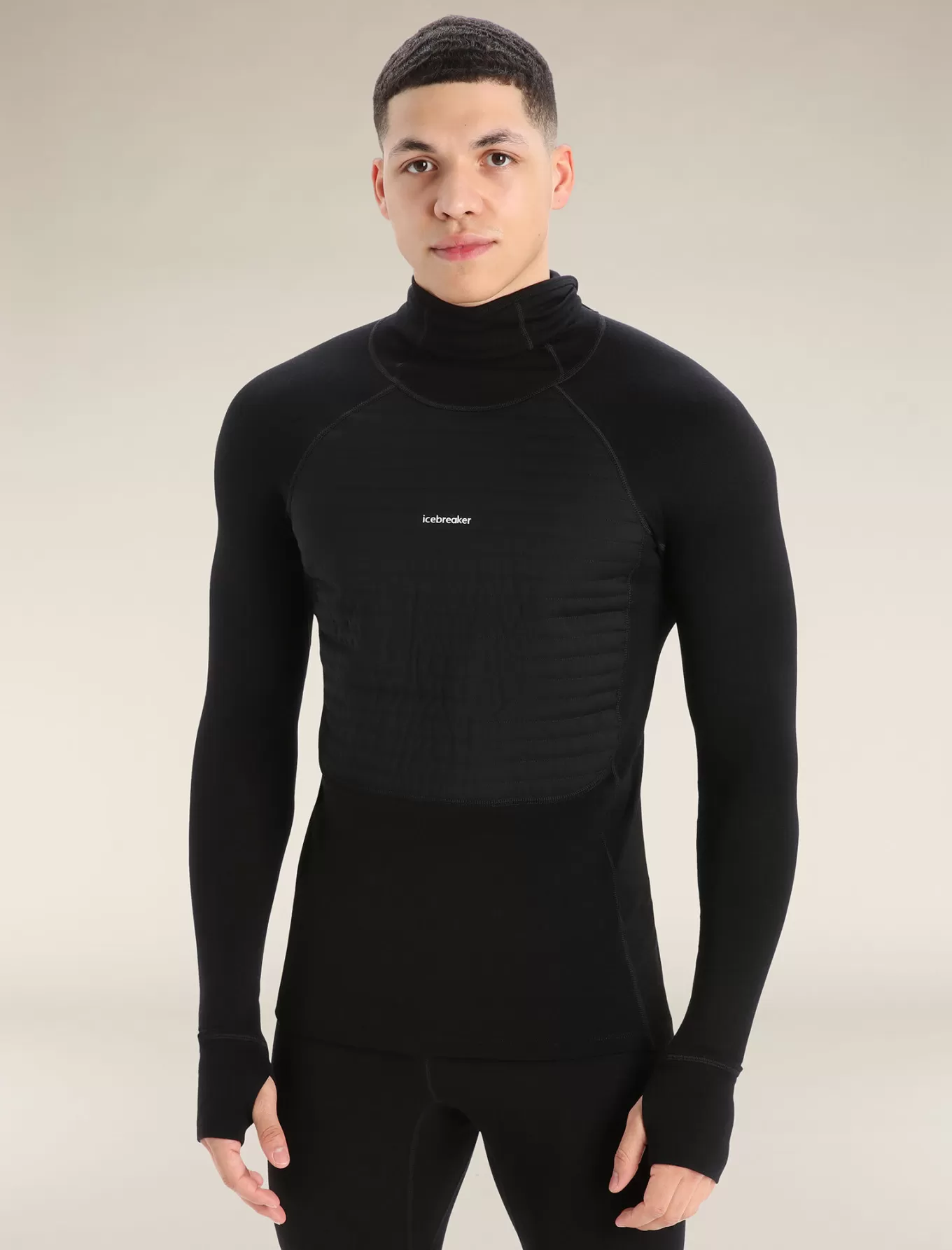 Online Icebreaker ZoneKnit™ Merino Isolierter Zip-Hoodie Herren Black