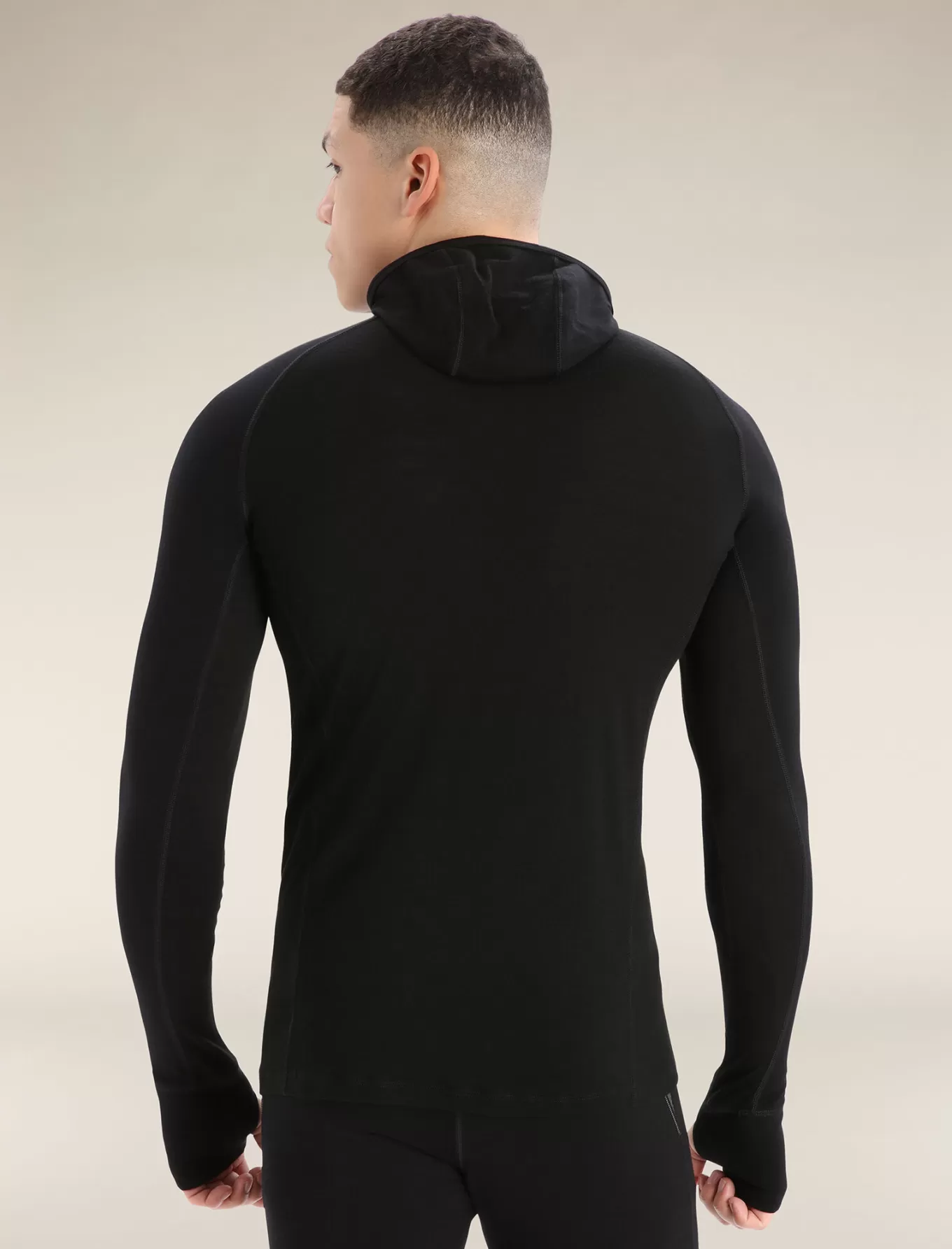 Online Icebreaker ZoneKnit™ Merino Isolierter Zip-Hoodie Herren Black